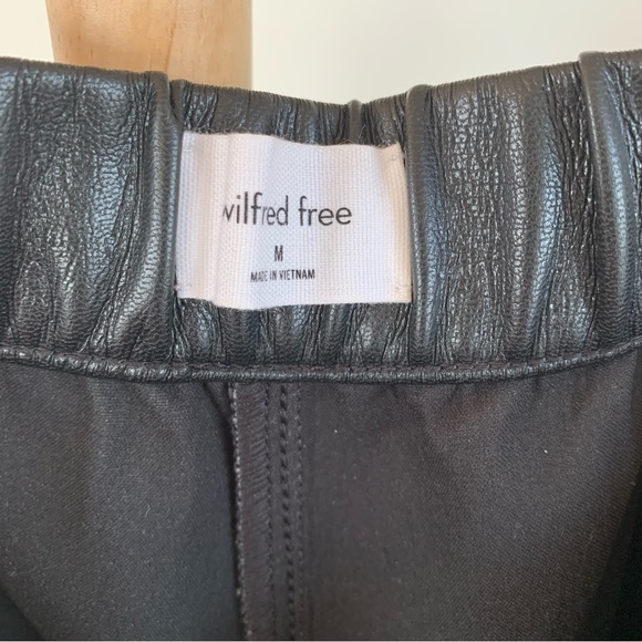 Wilfred Free Vegan Leather Cargo Pant - Picture 7 of 9